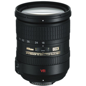 Nikon AF-S DX VR Zoom-NIKKOR 18-200mm f/3.5-5.6G IF-ED